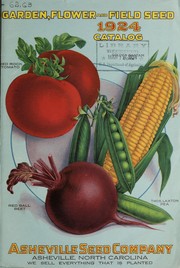 Cover of: Garden, flower and field seed: 1924 catalog