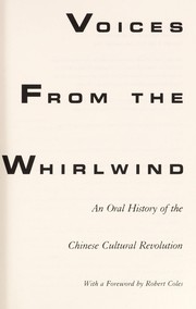 Voices from the whirlwind by Feng, Jicai., Chi-tsài Feng