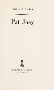 Cover of: Pal Joey by John O'Hara