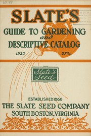 Cover of: Guide to gardening and descriptive catalog: 1923, 37th year