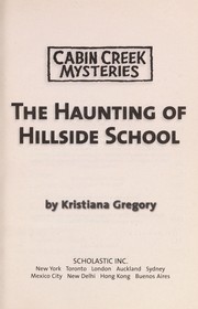 Cover of: The haunting of Hillside School