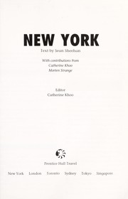 Cover of: New York