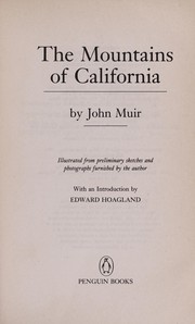 Cover of: The  mountains of California by John Muir