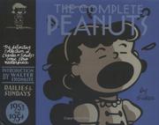 Cover of: The Complete Peanuts 1953-1954 by 