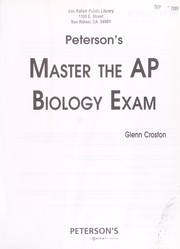 Cover of: Peterson's master the AP biology exam