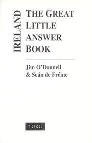 Cover of: Ireland, the great little answer book | James D. O