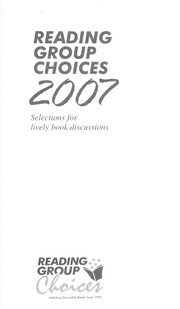 Cover of: Reading group choices by 