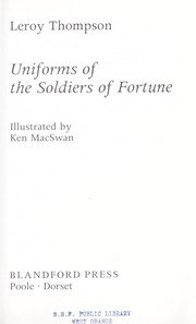 Cover of: Uniforms of the soldiers of fortune