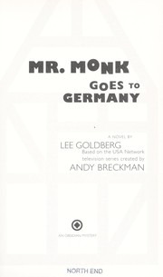Cover of: Mr. Monk goes to Germany