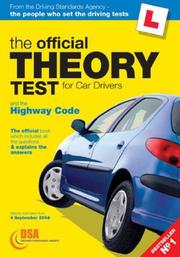 Cover of: The Official Theory Test for Car Drivers (Driving Skills)
