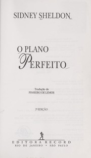 Cover of: O plano perfeito