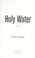 Cover of: Holy water