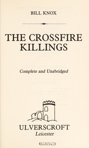 Cover of: The Crossfire Killings