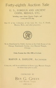 Cover of: Forty-eighth auction sale by Green, Ben G. (Chicago)