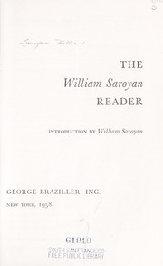 Cover of: The William Saroyan reader.