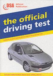 Cover of: The Official Driving Test (Driving Skills) by Driving Standards Agency, Driving Standards Agency