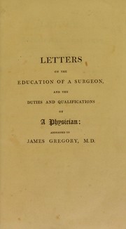 Letters on professional character and manners by Bell, John