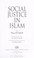 Cover of: Social justice in Islam