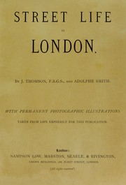 Street life in London by J. Thomson