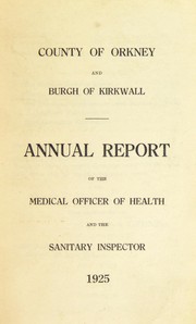 Cover of: [Report 1925]