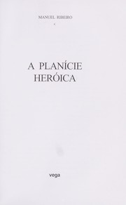 Cover of: A planície heróica