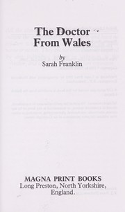 Cover of: The Doctor from Wales by Sarah Franklin