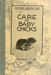 Cover of: Care of baby chicks