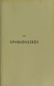 Cover of: Lecons sur les sporozoaires