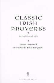 Classic Irish proverbs by James O'Donnell