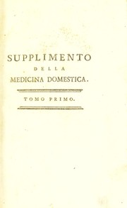 Cover of: Saggio sopra gli alimenti, per servire di commentario ai libri dietetici d'Ippocrate ... by Anne-Charles Lorry