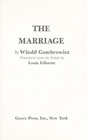 Cover of: The marriage.