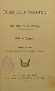 Cover of: Food and feeding by Sir Henry Thompson