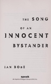 Cover of: The song of an innocent bystander