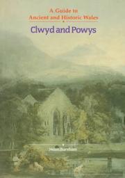 Cover of: Clwyd and Powys by Helen Burnham