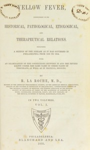 Cover of: Yellow fever by R. La Roche