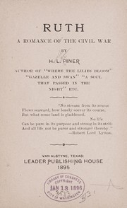 Cover of: Ruth: a romance of the civil war