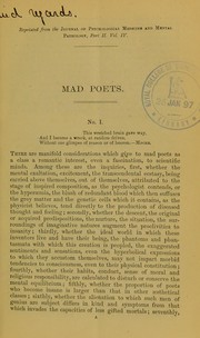 Cover of: Mad poets