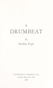 Cover of: Drumbeat. by Dudley Pope
