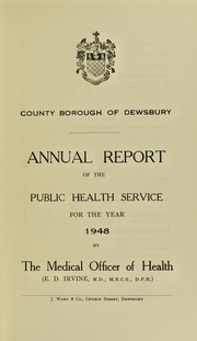 [Report 1948] by Dewsbury (England). County Borough Council