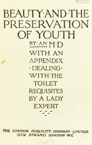 Cover of: Beauty and the preservation of youth