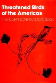 Cover of: Threatened birds of the Americas by N.J. Collar ... [et al.].