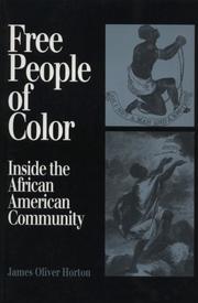 Cover of: FREE PEOPLE OF COLOR