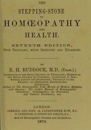 Cover of: The stepping-stone to hom¿opathy and health