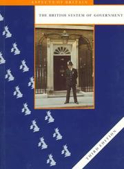 Cover of: The British System of Government (Aspects of Britain) by Great Britain. HMSO