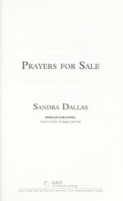 Cover of: Prayers for sale by Sandra Dallas