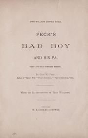 Cover of: Peck's sunshine by George Wilbur Peck