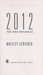 Cover of: 2012 by Whitley Strieber
