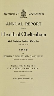 Cover of: [Report 1945]