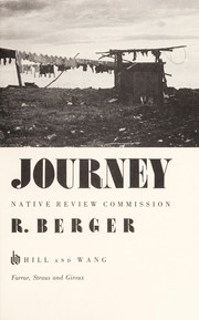 Cover of: Village journey by Thomas R. Berger