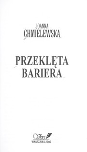 Cover of: Przeklęta bariera